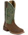 Image #1 - Justin Women's Little Sugar Wester Boots - Broad Square Toe, Dark Brown, hi-res