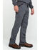 Image #3 - Ariat Men's FR M5 Duralight Stretch Canvas Straight Work Pants, Grey, hi-res