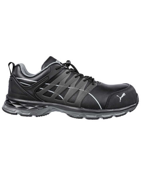 Image #1 - Puma Safety Men's Velocity Work Shoes - Composite Toe, Black, hi-res