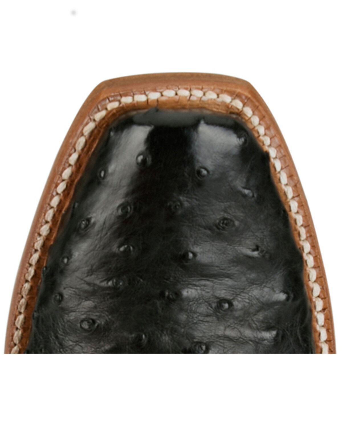 Image #6 - Tony Lama Women's Zaire Exotic Full Quill Ostrich Western Boots - Square Toe, Black, hi-res