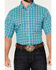 Image #3 - Wrangler Riata Men's Boot Barn Exclusive Assorted Plaid Print Short Sleeve Button-Down Stretch Western Shirt, Multi, hi-res