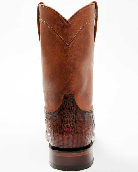 Image #5 - Cody James Black 1978® Men's Carmen Exotic Teju Lizard Roper Boots - Medium Toe , Cognac, hi-res
