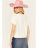 Image #4 - Ariat Women's Rodeo Bound Short Sleeve Cropped Graphic Tee, White, hi-res