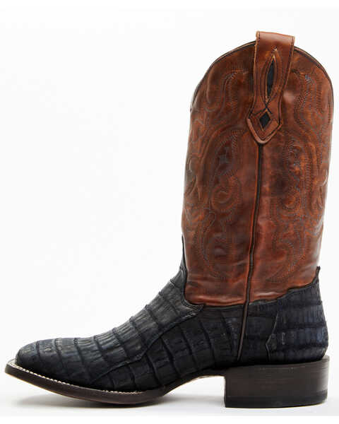 Image #3 - Cody James Men's Exotic Caiman Western Boots - Broad Square Toe, Blue, hi-res