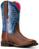 Ariat Women's Delilah StretchFit Western Boots - Broad Square Toe , Brown, hi-res