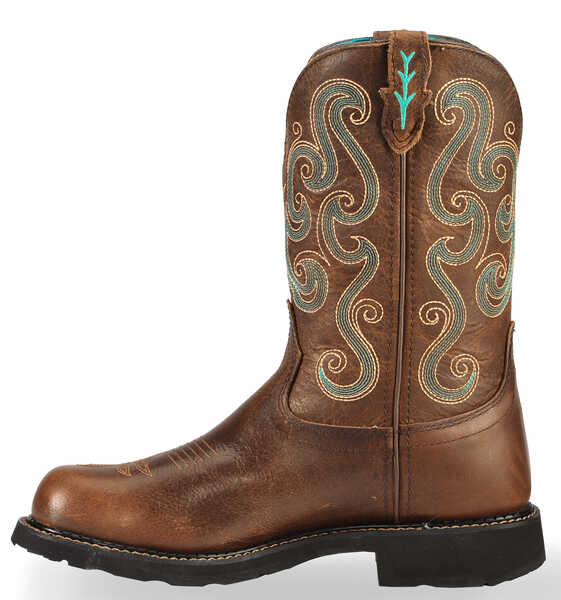 Justin Women's Gypsy Tasha EH Waterproof Work Boots - Steel Toe, Chocolate, hi-res