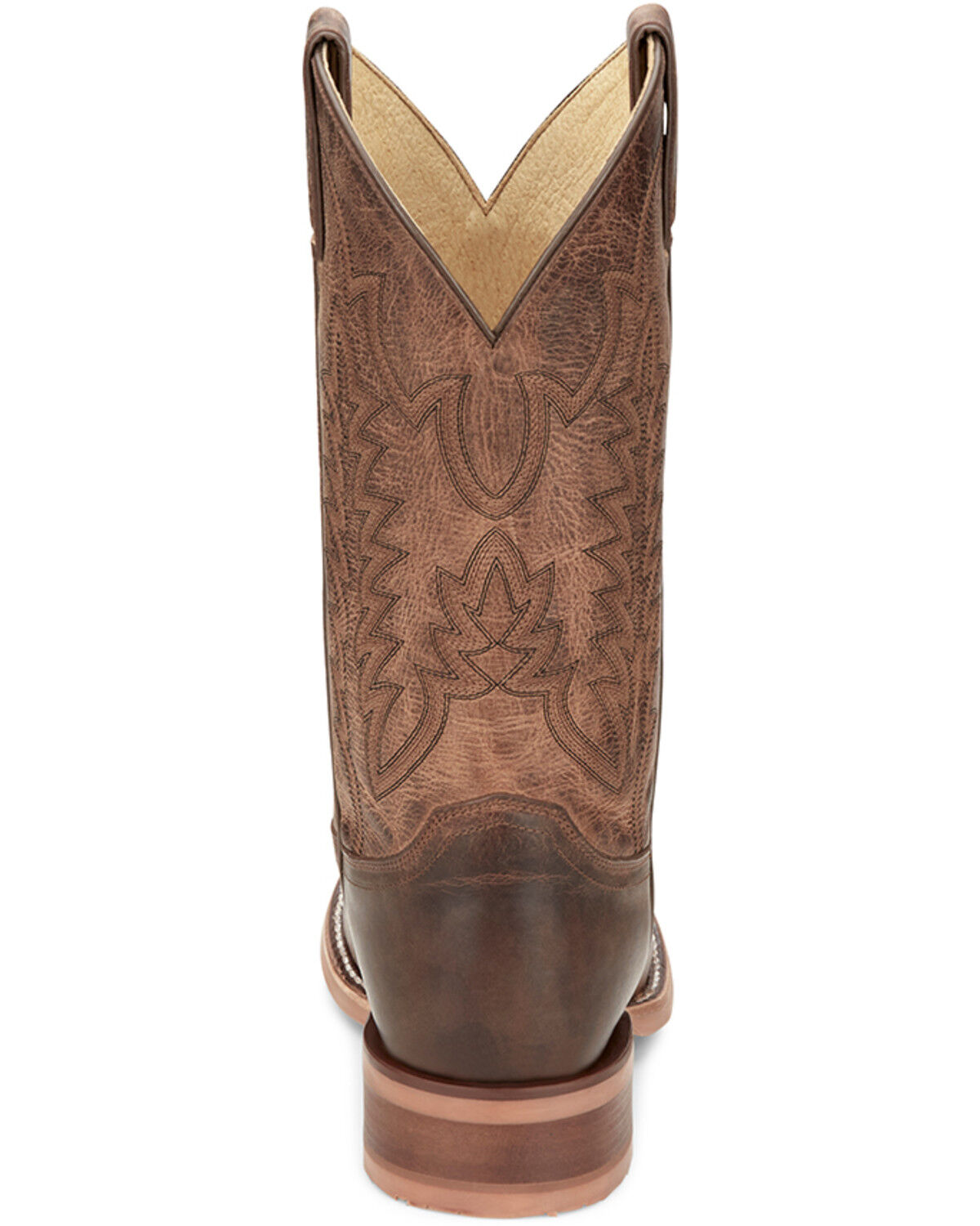 Image #5 - Justin Men's Clanton Western Boots - Round Toe, Brown, hi-res