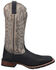 Image #2 - Laredo Men's Isaac Western Boots - Broad Square Toe, Black, hi-res
