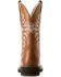Image #3 - Ariat Women's Flora Country Cork Performance Western Boots - Broad Square Toe, Brown, hi-res