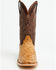 Image #4 - Ariat Men's Classic Cash Exotic Ostrich Western Boots - Broad Square Toe, Tan, hi-res