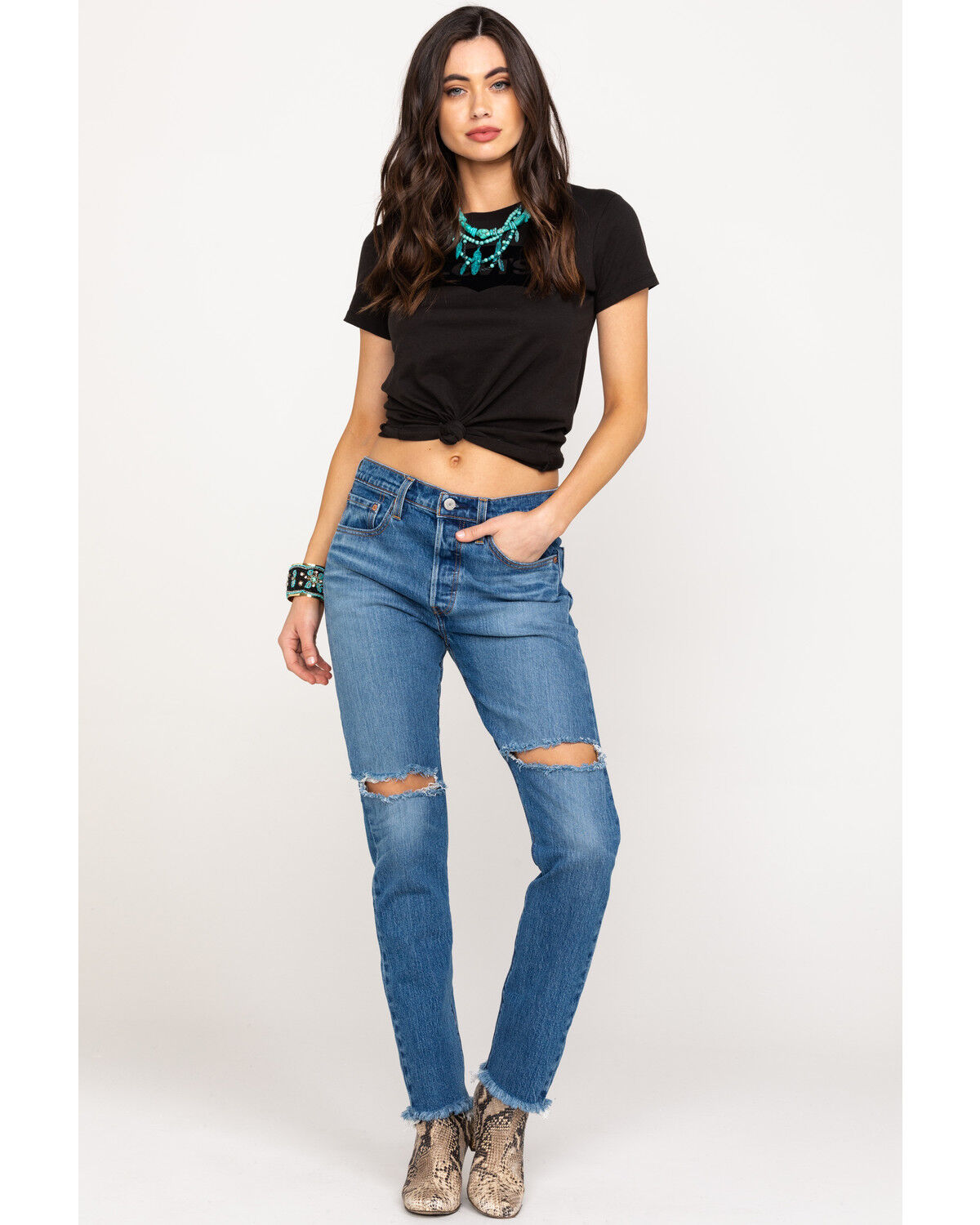 levi's 501 high rise womens skinny jeans