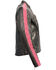 Image #2 - Milwaukee Leather Women's Crinkle Arm Lightweight Racer Leather Jacket - 4X, Pink/black, hi-res