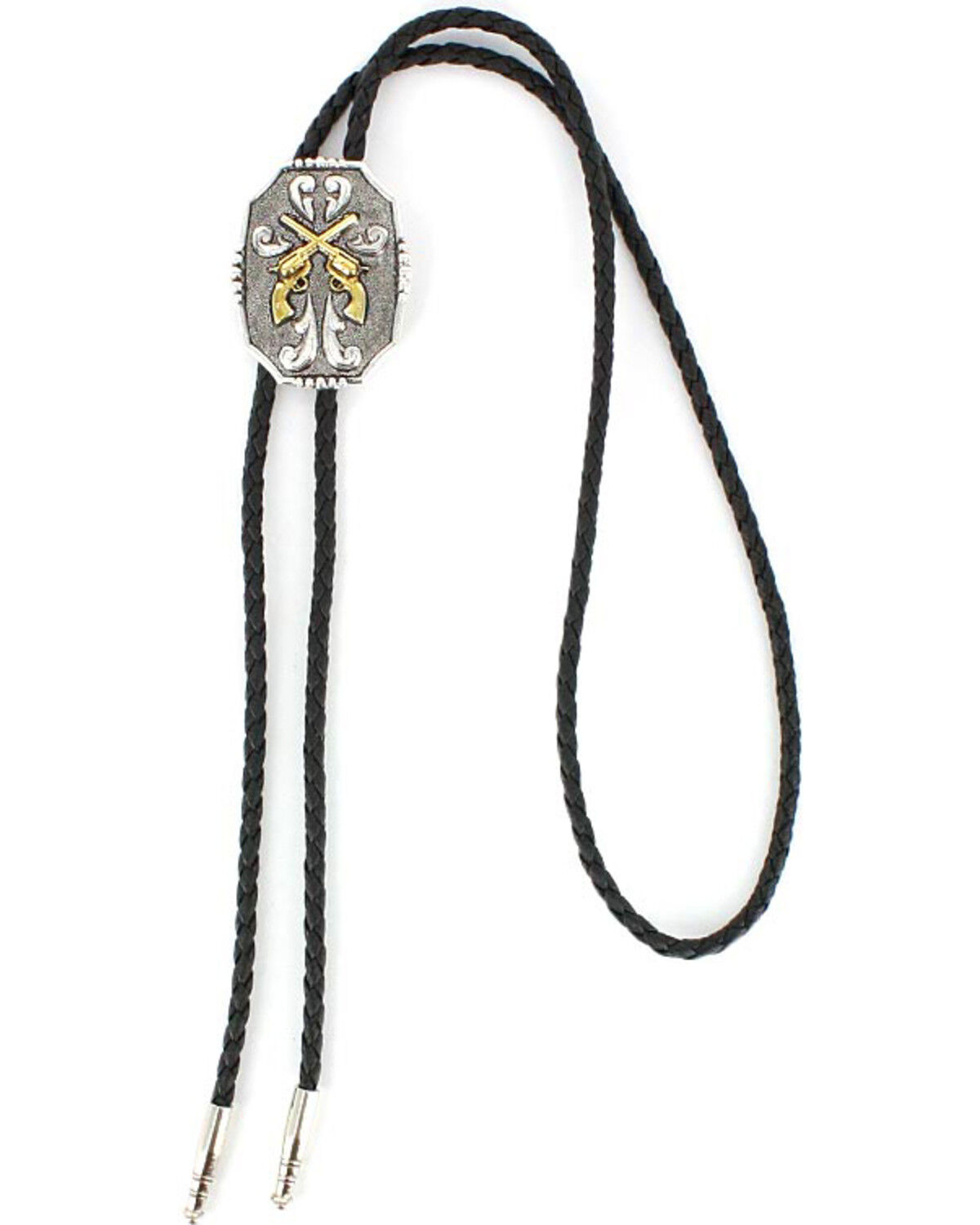 Image #1 - Cody James Men's Crossed Pistols Bolo Tie, Multi, hi-res