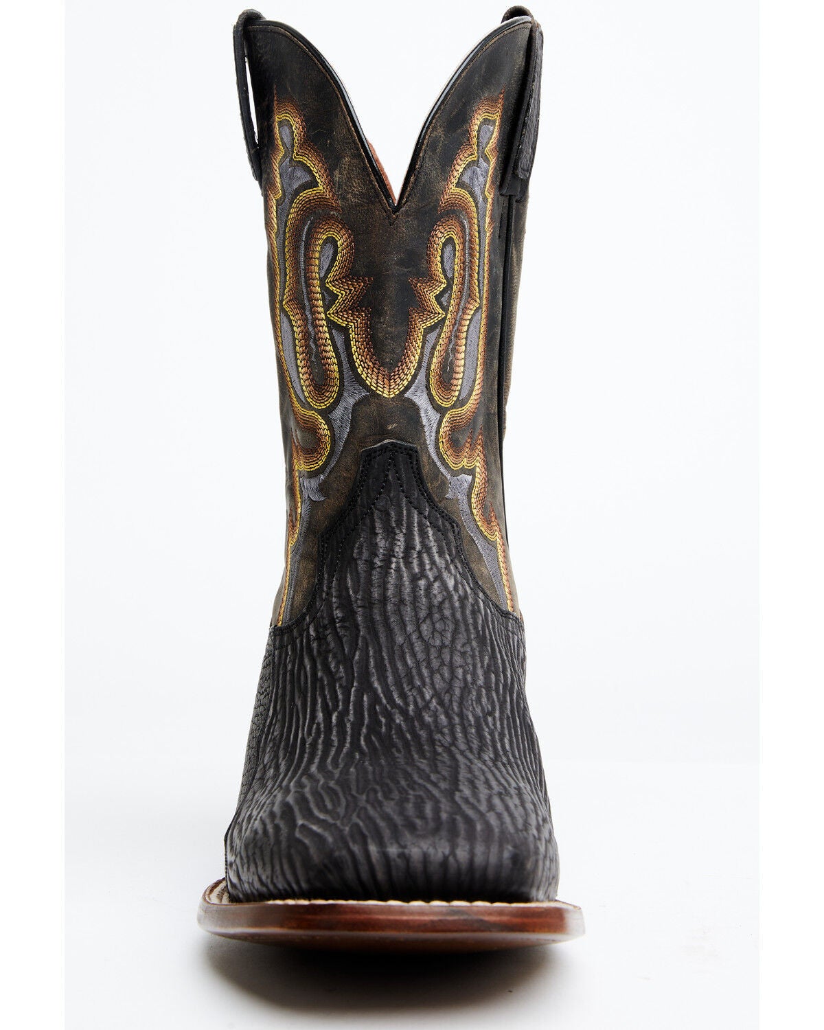 Dan Post Men's Exotic Shark Western Boots - Broad Square Toe