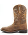 RANK 45 Women's Xero Gravity Aquinnah Western Performance Boots - Broad Square Toe, Brown, hi-res