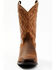 Image #4 - Laredo Men's Mckinney Western Boots - Square Toe, Brown, hi-res