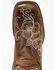 Image #6 - Shyanne Women's Lasy Western Boots - Broad Square Toe, Brown, hi-res