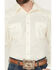 Image #3 - Wrangler Men's Tonal Long Sleeve Snap Western Shirt, Cream, hi-res