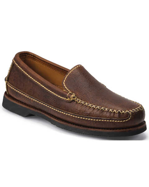Chippewa Men's Rugged Casual Bison Loafers - Moc Toe, Brown, hi-res