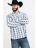 Image #5 - Moonshine Spirit Men's Fireball Plaid Long Sleeve Western Shirt , , hi-res