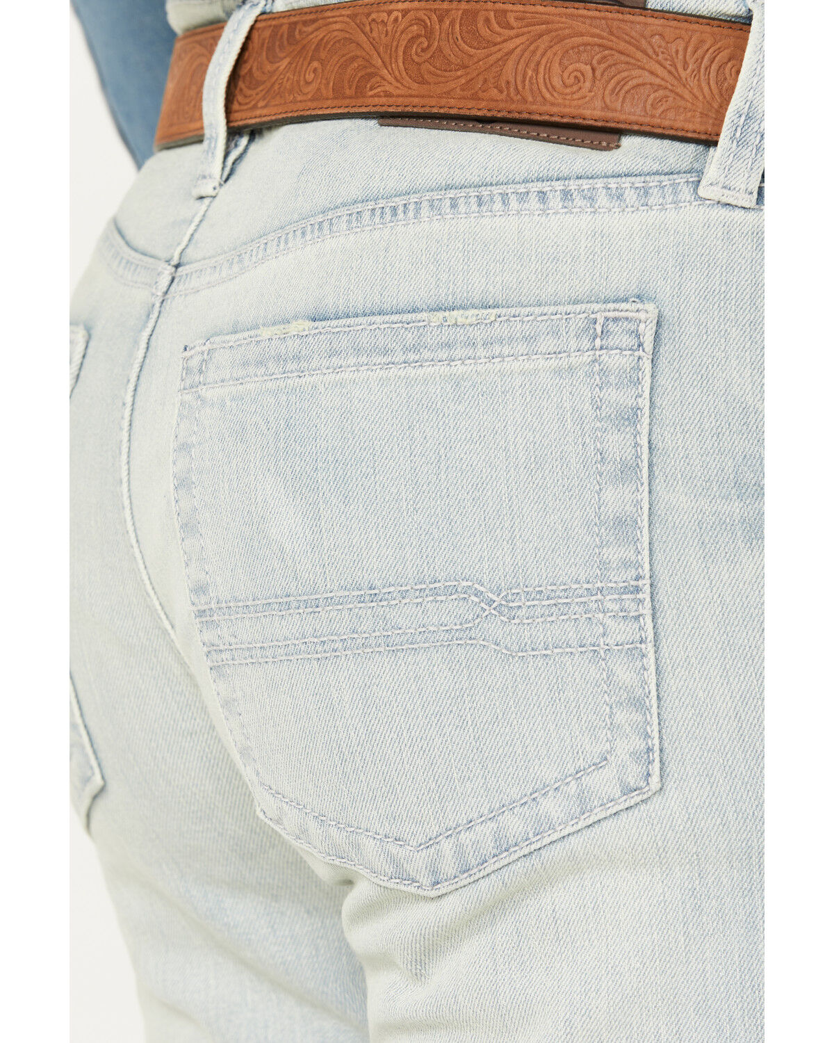 Image #4 - Cody James Men's Wyatt Slim Bootcut Stretch Denim Jeans, Light Wash, hi-res