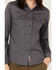 Image #3 - Timberland Pro Women's FR Cotton Core Button-Down Work Shirt, Charcoal, hi-res