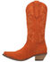 Image #3 - Dingo Women's Out West Tall Western Boots - Round Toe, Orange, hi-res