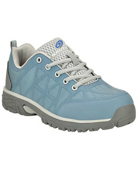 Image #1 - Nautilus Women's Spark Work Shoes - Alloy Toe, Blue, hi-res