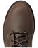 Image #4 - Ariat Women's Dark Brown Riveter 8" H20 400G CSA Glacier Grip Work Boot - Round Toe, , hi-res