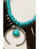Image #2 - Idyllwind Women's Fringe Me Down Turquoise Necklace, Silver, hi-res
