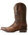 Image #2 - Ariat Men's High Stepper Sendero Western Boots - Square Toe , Brown, hi-res