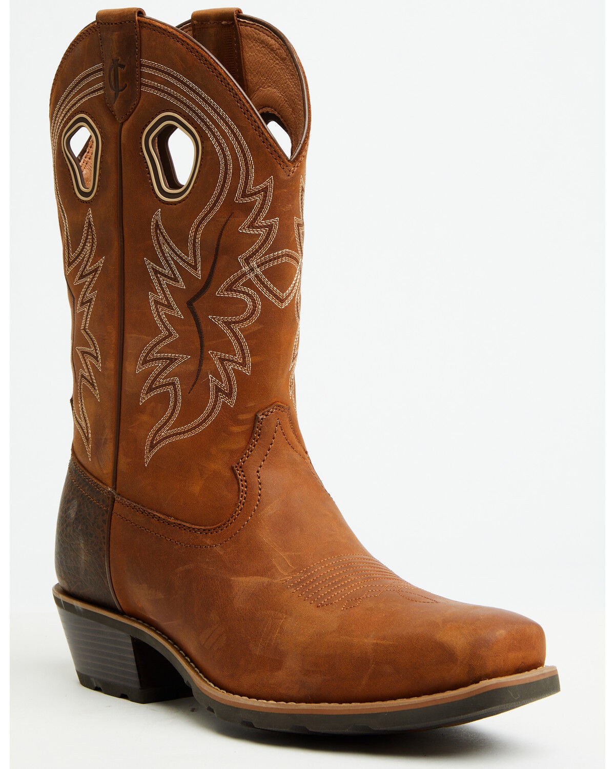 Cody James Men's Ranger Ranch Ready Performance Western Boots - Square Toe, Brown, hi-res