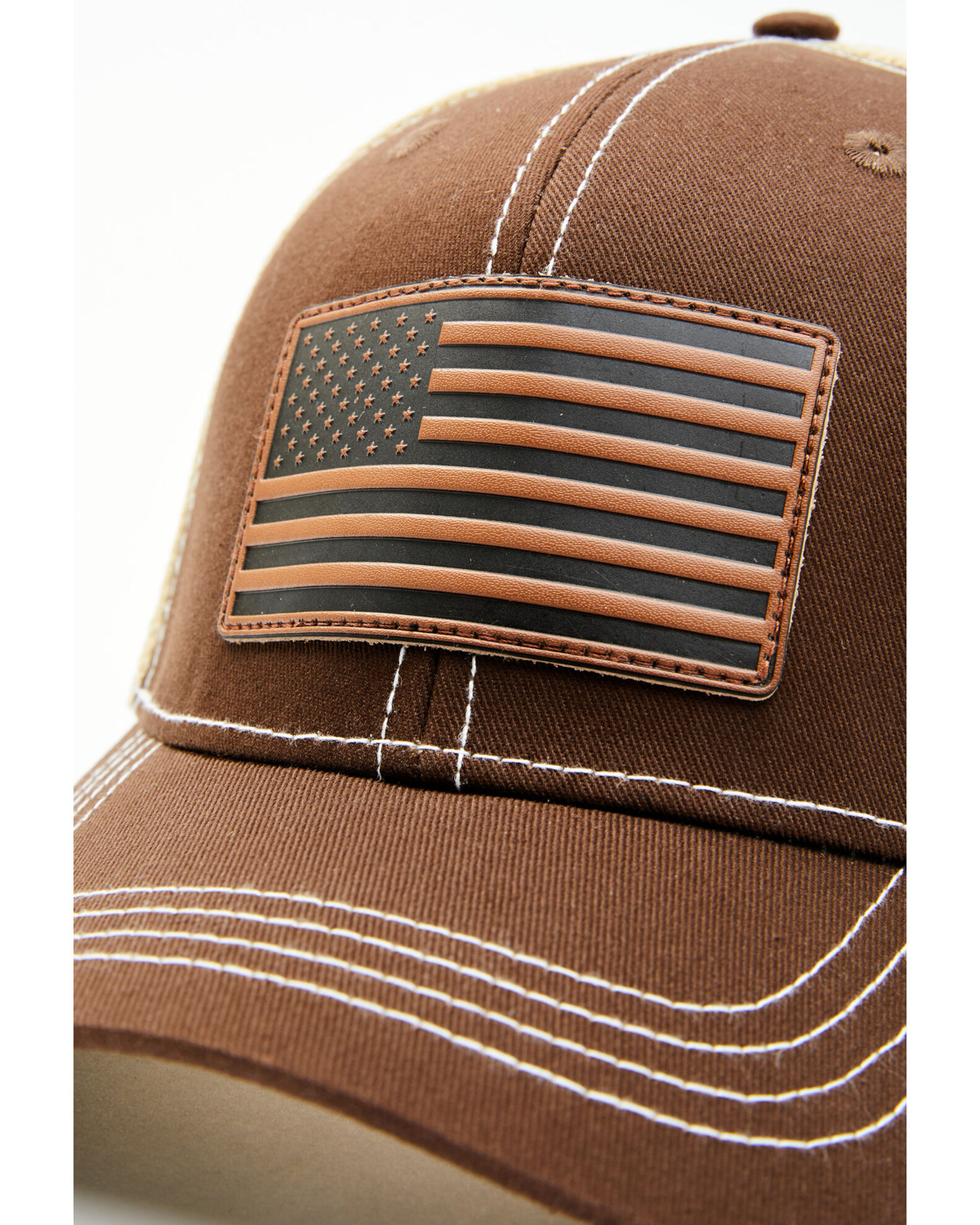 Cody James Men s American Flag Patch Ball Cap Sheplers