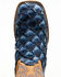 Image #6 - Cody James Men's Exotic Pirarucu Western Boots - Broad Square Toe, Blue, hi-res