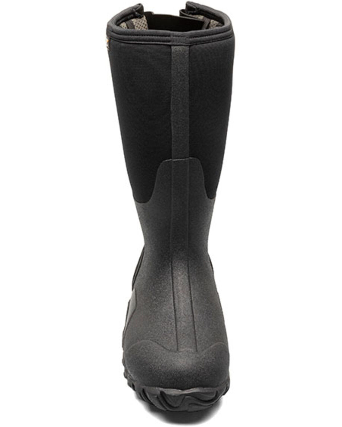Image #4 - Bogs Men's Classic High Adjustable Calf Rubber Boots - Round Toe, Black, hi-res