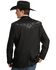 Scully Grey Floral Embroidery Black Western Jacket, Charcoal Grey, hi-res