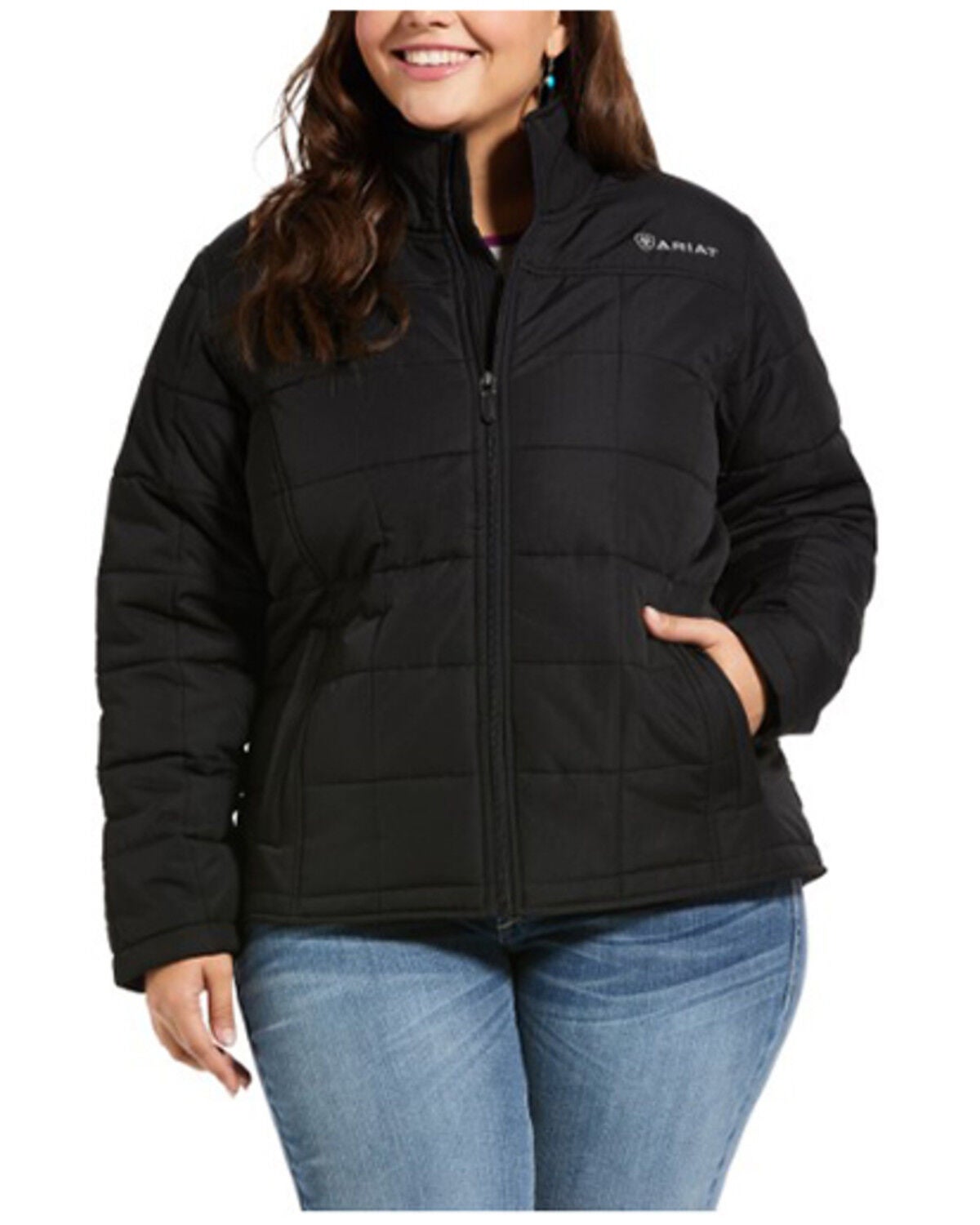 Ariat Women's Crius Jacket - Plus, Black, hi-res