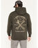 Image #1 - Troll Co Men's DHCM Twisting Wrenches Graphic Hooded Sweatshirt, Black, hi-res