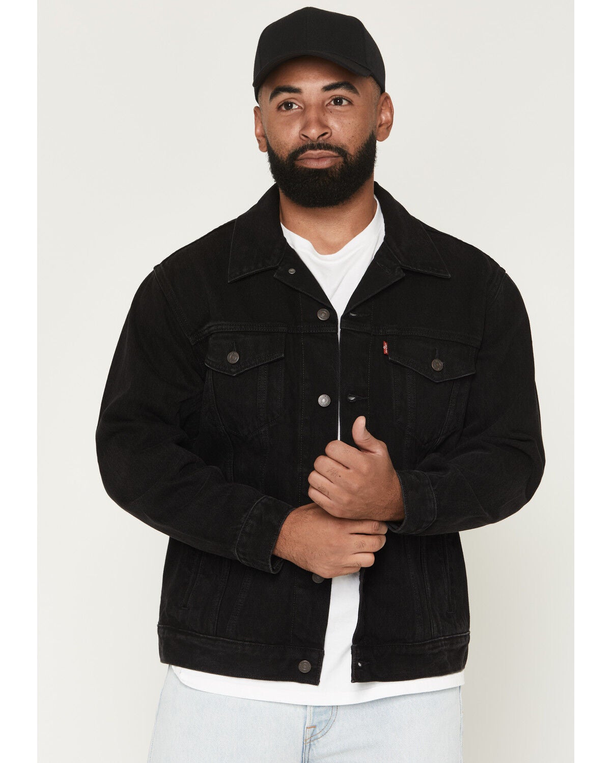 Image #1 - Levi's Men's Never Too Much Relaxed Fit Trucker Jacket, Tan, hi-res