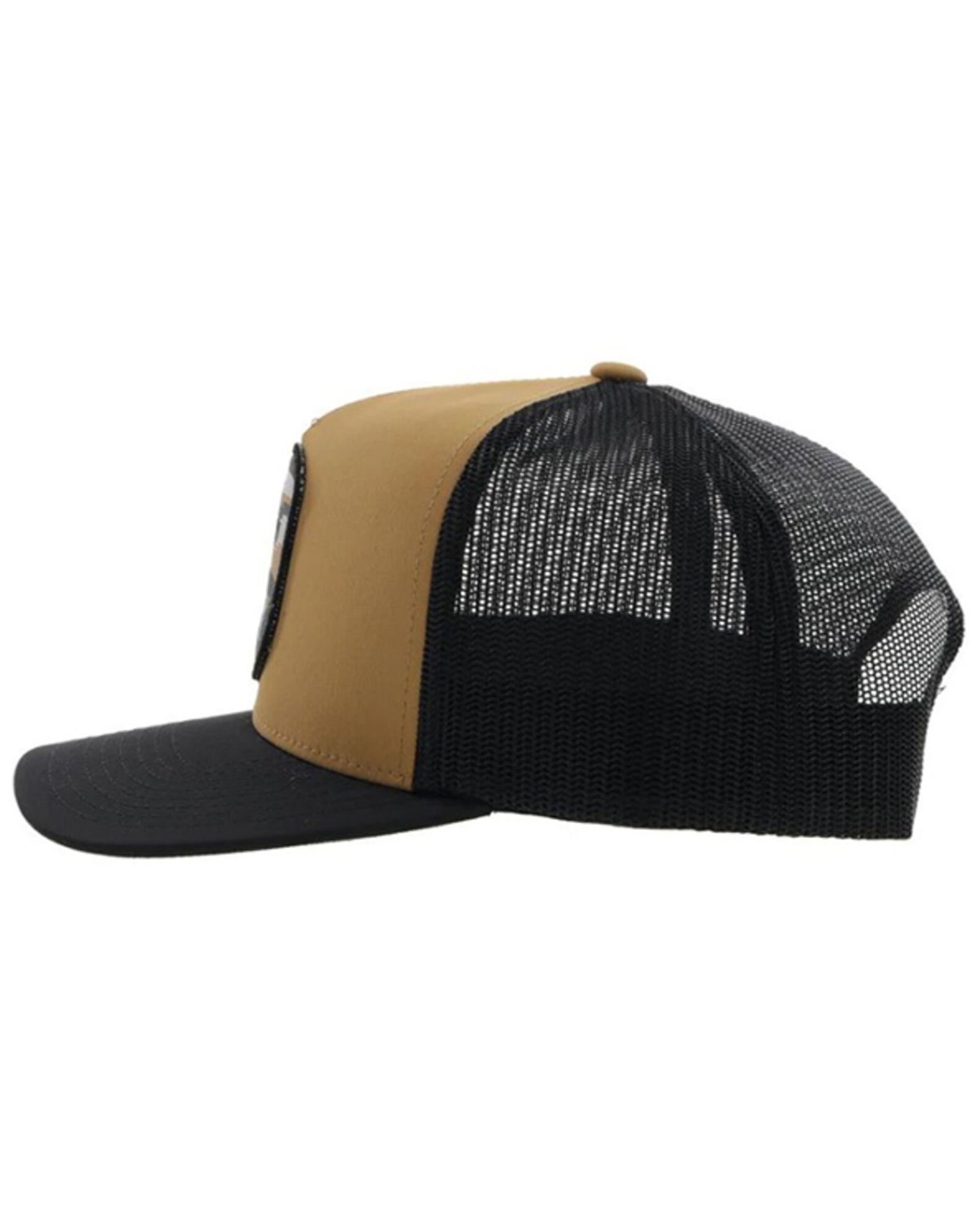 Image #4 - Hooey Men's Sunset Horse Patch Trucker Cap, Tan, hi-res