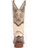 Image #5 - Circle G Women's Sand Brown Floral Embroidered Western Boots - Square Toe, , hi-res