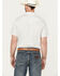 Image #4 - Cody James Men's Plaid Print Short Sleeve Snap Western Shirt, Cream, hi-res