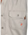 Ariat Men's Flame Resistant Solid Long Sleeve Work Shirt - Big & Tall, Silver, hi-res