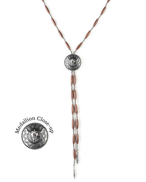 Cowgirl Confetti Women's Still Shining Necklace , Silver, hi-res