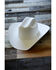 Image #1 - Serratelli Palo Alto 6X Felt Cowboy Hat, White, hi-res
