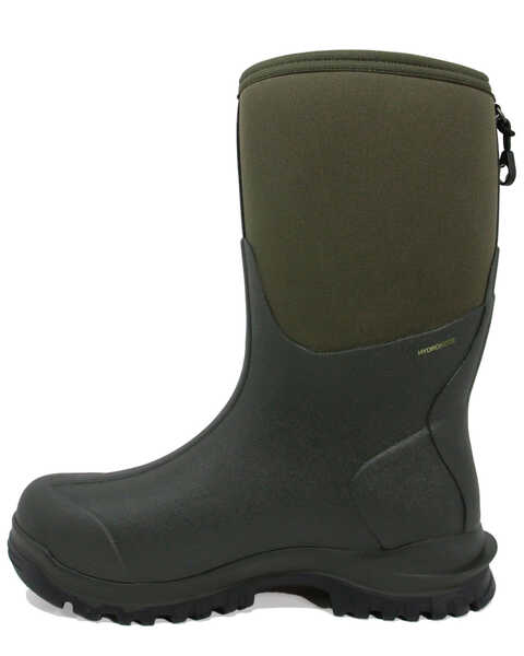 Image #3 - Dryshod Men's Legend MXT Rubber Boots - Round Toe, Grey, hi-res