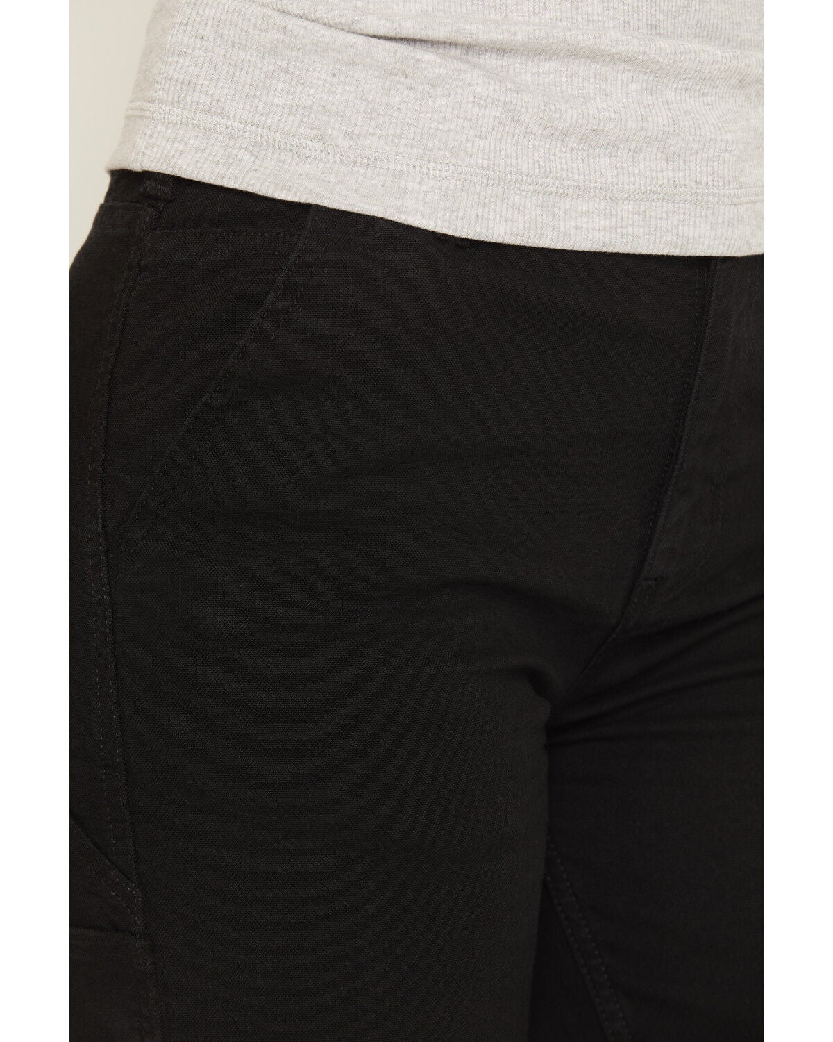 Image #2 - Carhartt Women's Carpenter Canvas Pants, Black, hi-res