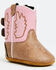 Image #1 - Boot Barn Infant Girls' Carter Western Boots - Round Toe, Pink, hi-res