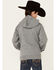 Image #3 - Carhartt Boys' Dark Grey Heavy Zip-Front Fleece Sweatshirt , , hi-res