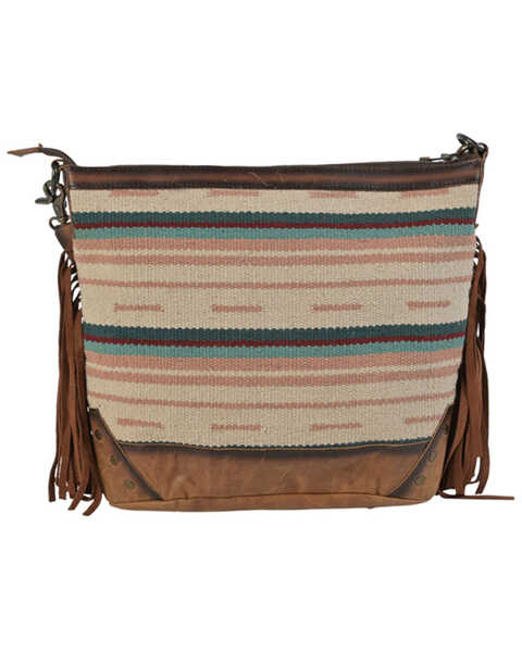 STS Ranchwear By Carroll Women's Palomino Serape Millie Concealed Carry Mail Bag, Light Pink, hi-res